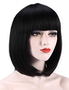 Ava Straight Bob Wig with Bangs