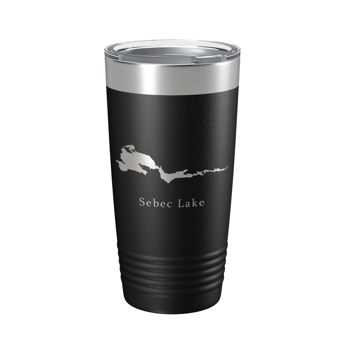Sebec Lake Map Tumbler Travel Mug Insulated Laser Engraved Coffee Cup Maine 20 oz-5