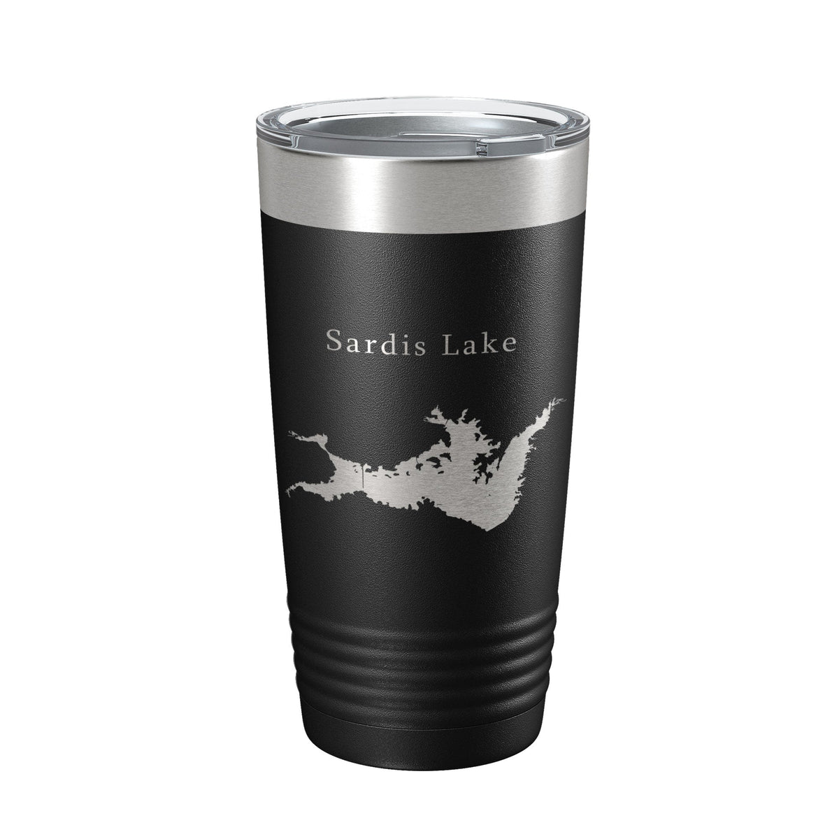 Sardis Lake Map Tumbler Travel Mug Insulated Laser Engraved Coffee Cup Oklahoma 20 oz-5