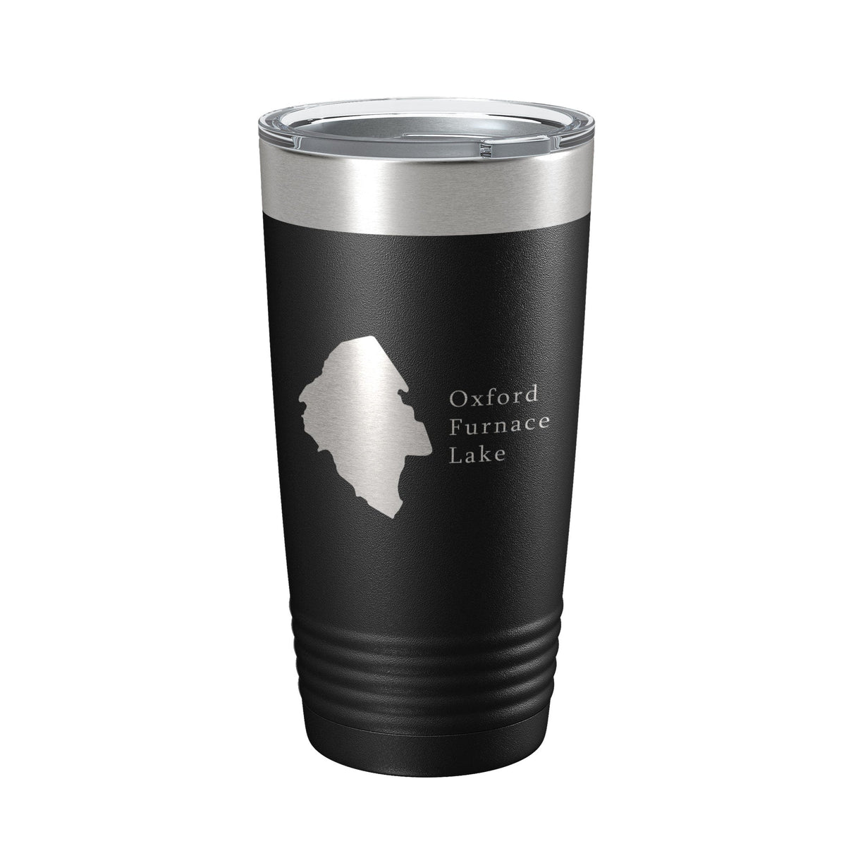 Oxford Furnace Lake Map Tumbler Travel Mug Insulated Laser Engraved Coffee Cup New Jersey 20 oz-5