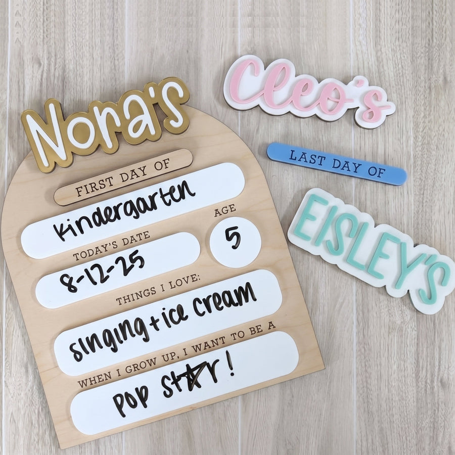 Back-to-School Season - Creatorally  Multi-Color Plywood 26/32-Sheets - 12 × 12 inches, 3 mm, DIY & Laser-Safe