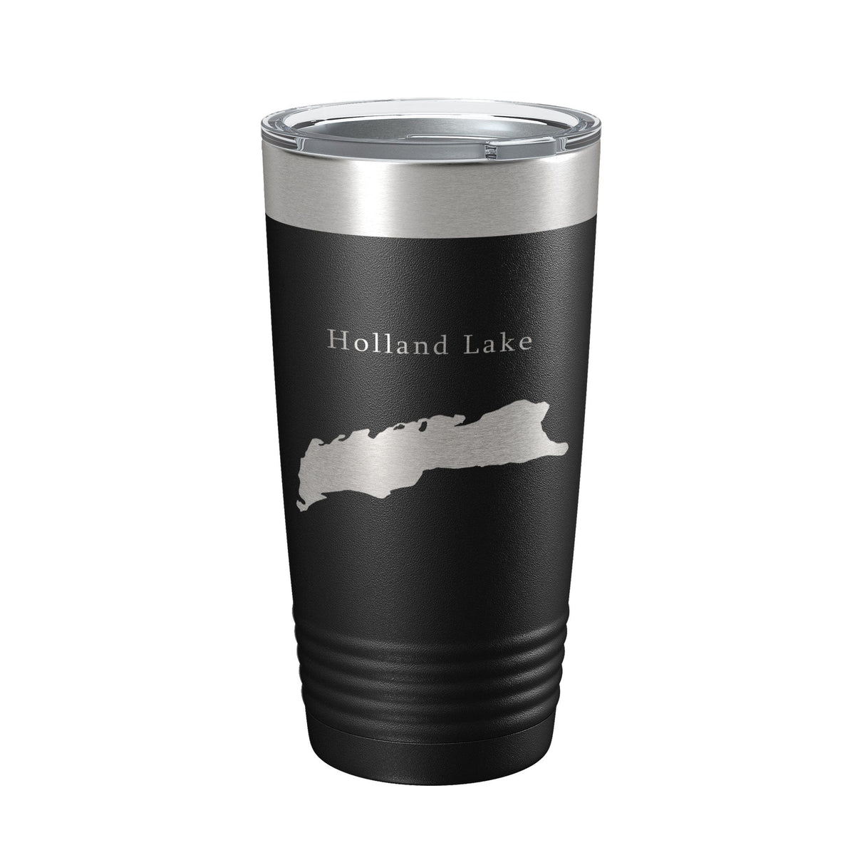 Holland Lake Map Tumbler Travel Mug Insulated Laser Engraved Coffee Cup Montana 20 oz-5