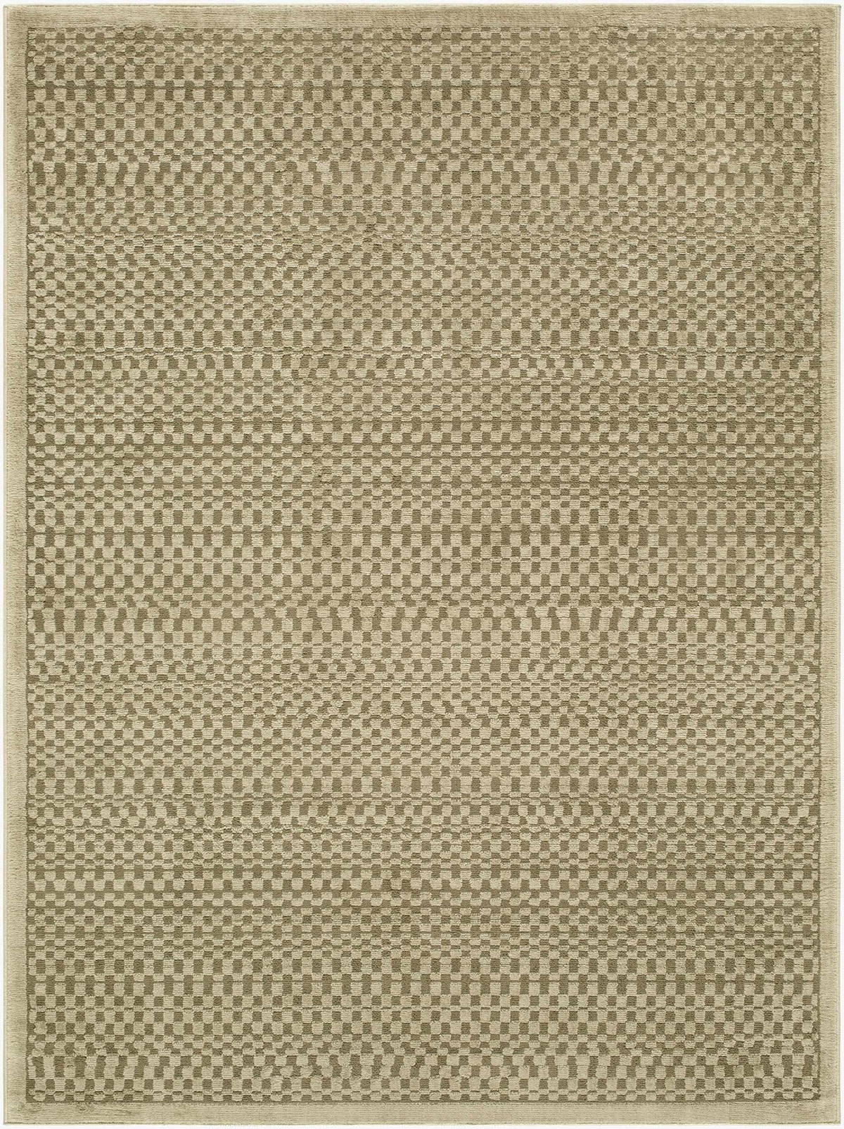 Kelvin Olive Geometric Area Rug-0