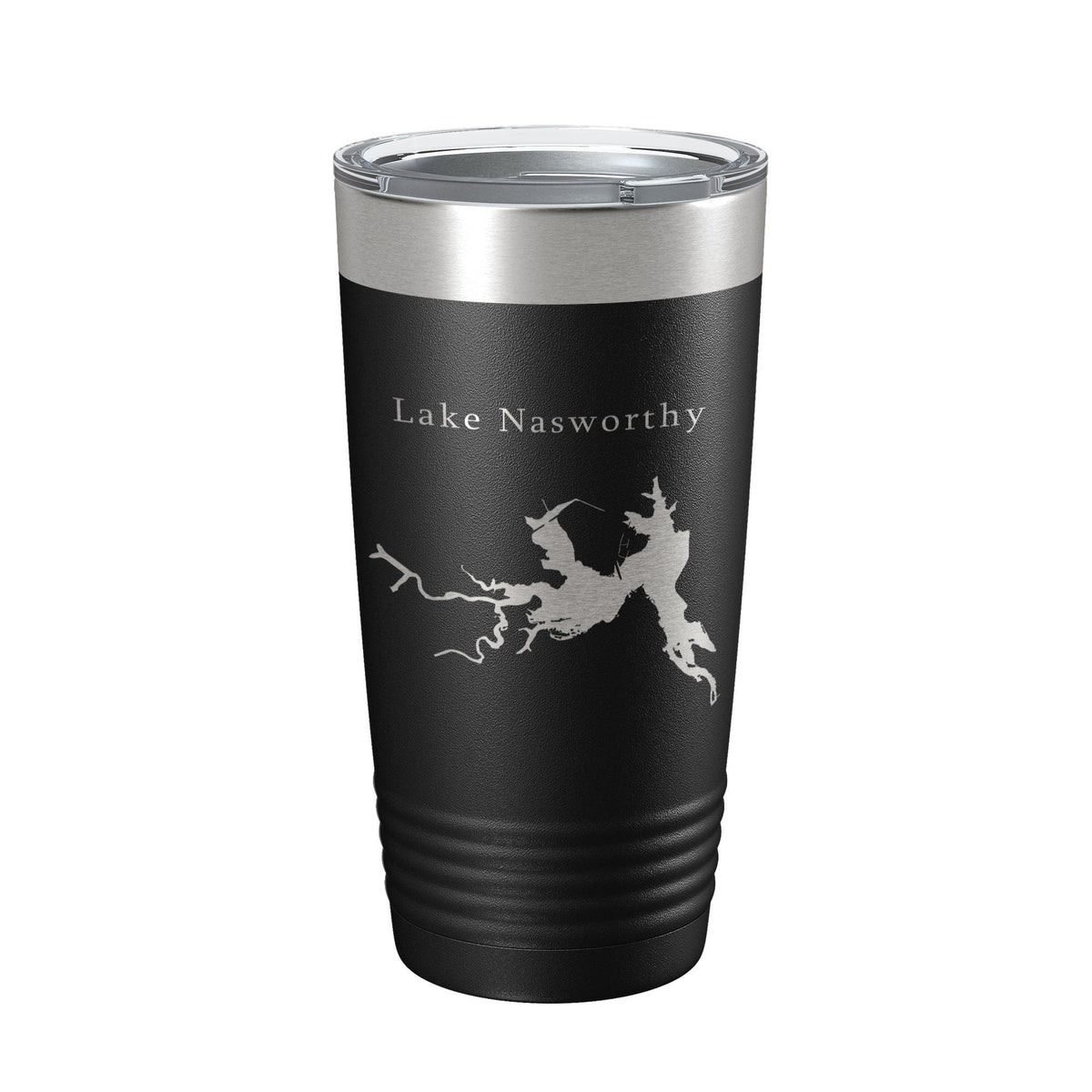 Lake Nasworthy Map Tumbler Travel Mug Insulated Laser Engraved Coffee Cup Texas 20 oz-5
