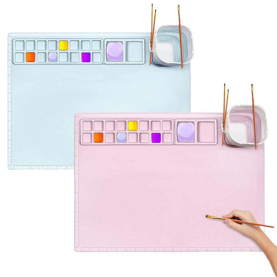 Silicone Art Mat Non-Stick Suitable for Resin Casting Crafts Painting Clay