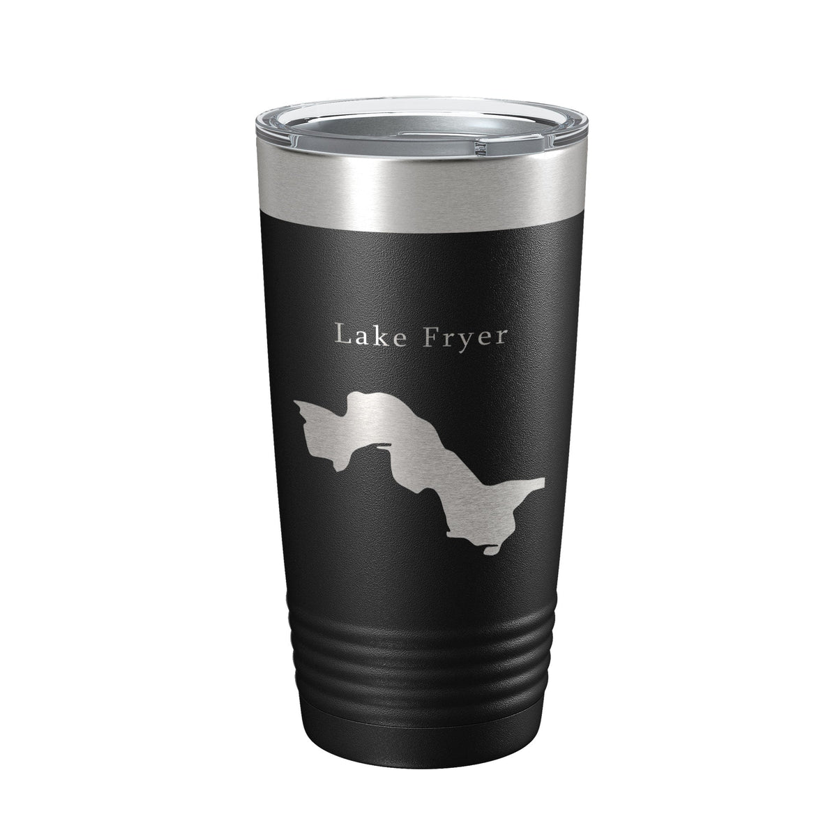 Lake Fryer Map Tumbler Travel Mug Insulated Laser Engraved Coffee Cup Texas 20 oz-5