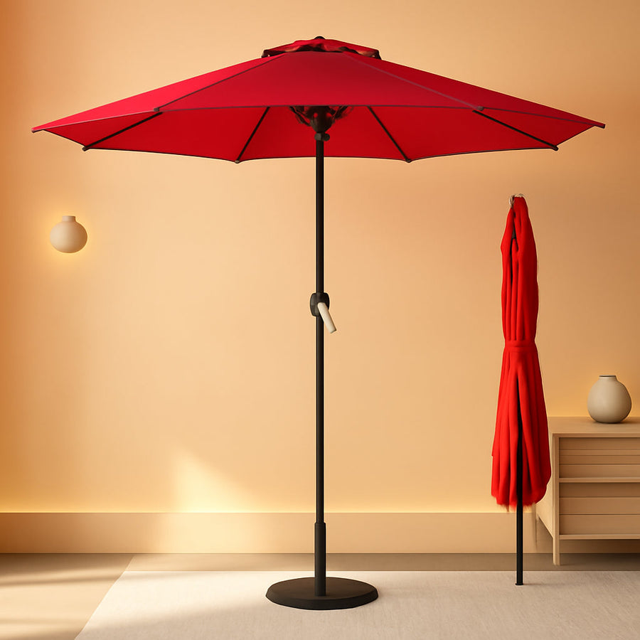 AreShark Rectangular Outdoor Patio Umbrella For Backyard