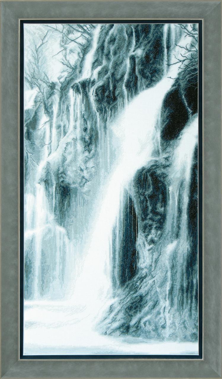 Cross-stitch kit M-223C "Waterfall" — image 1