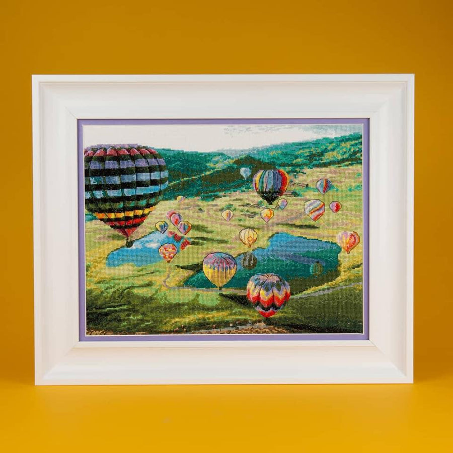 Charivna Mit M-443C Balloons Counted Cross-Stitch Kit