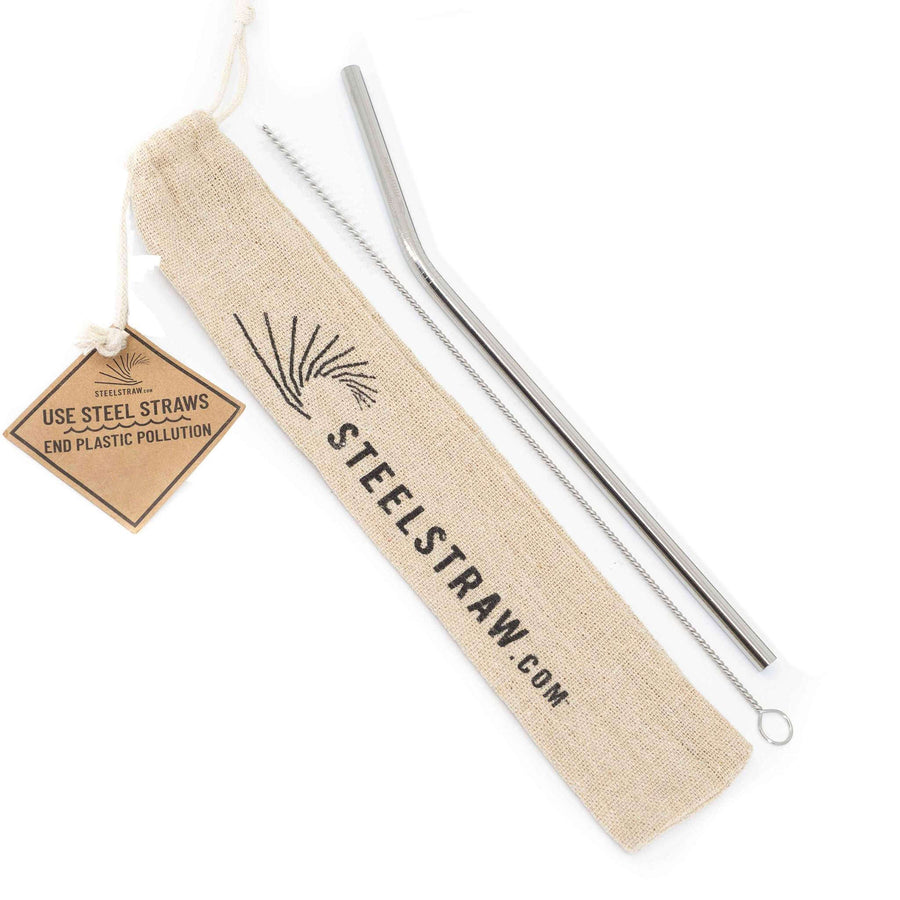 Pack of 3 | Curved Single Straw Gift Set