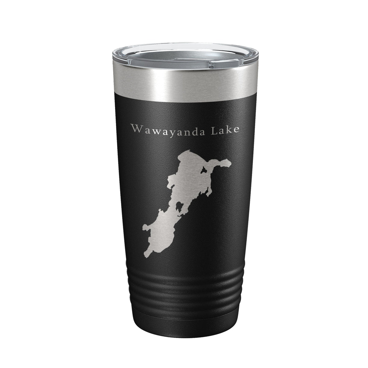 Wawayanda Lake Map Tumbler Travel Mug Insulated Laser Engraved Coffee Cup New Jersey 20 oz-5