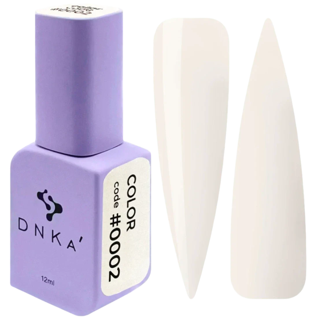 GEL POLISH COLOR #0002 12ml - DNKa™-0