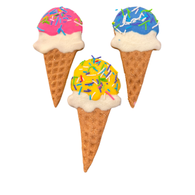 Ice Cream Cookie 1pc (Colors Asst)-0