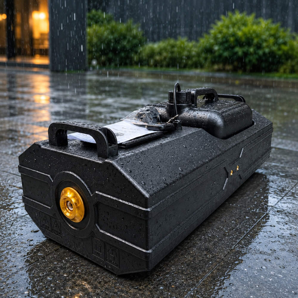 E11 DMX & Remote Rainproof Fog Machine 3000W for Outdoor Events-0