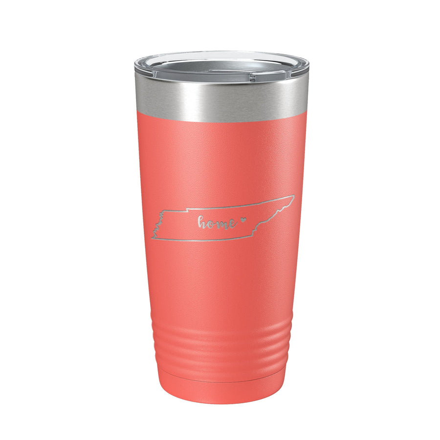 Tennessee Tumbler Home State Travel Mug Insulated Laser Engraved Map Coffee Cup 20 oz