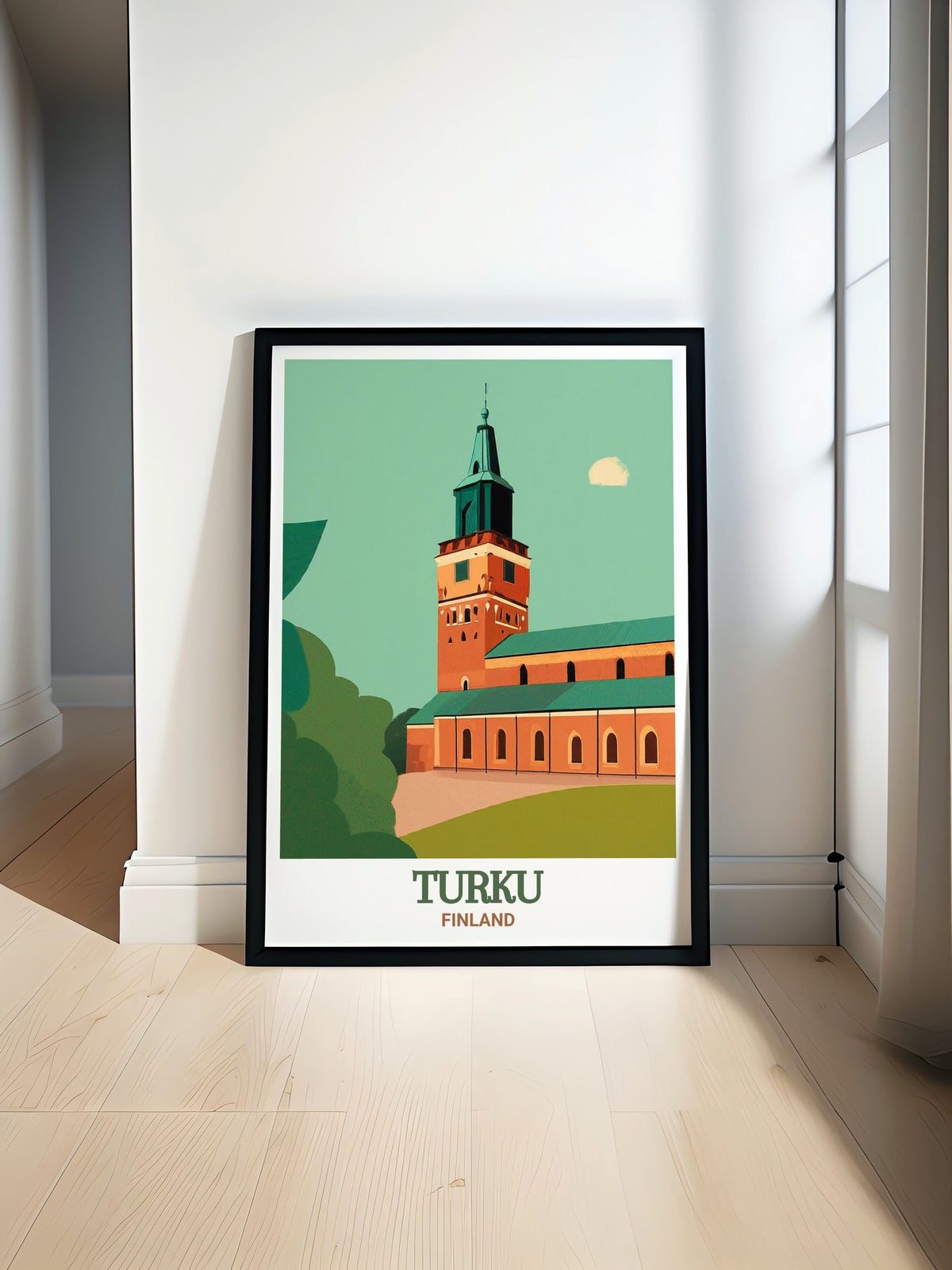 Turku  Travel Print - Turku Cathedral  Home Decor - Finland Wall Decor  - Finland Wall Print-0