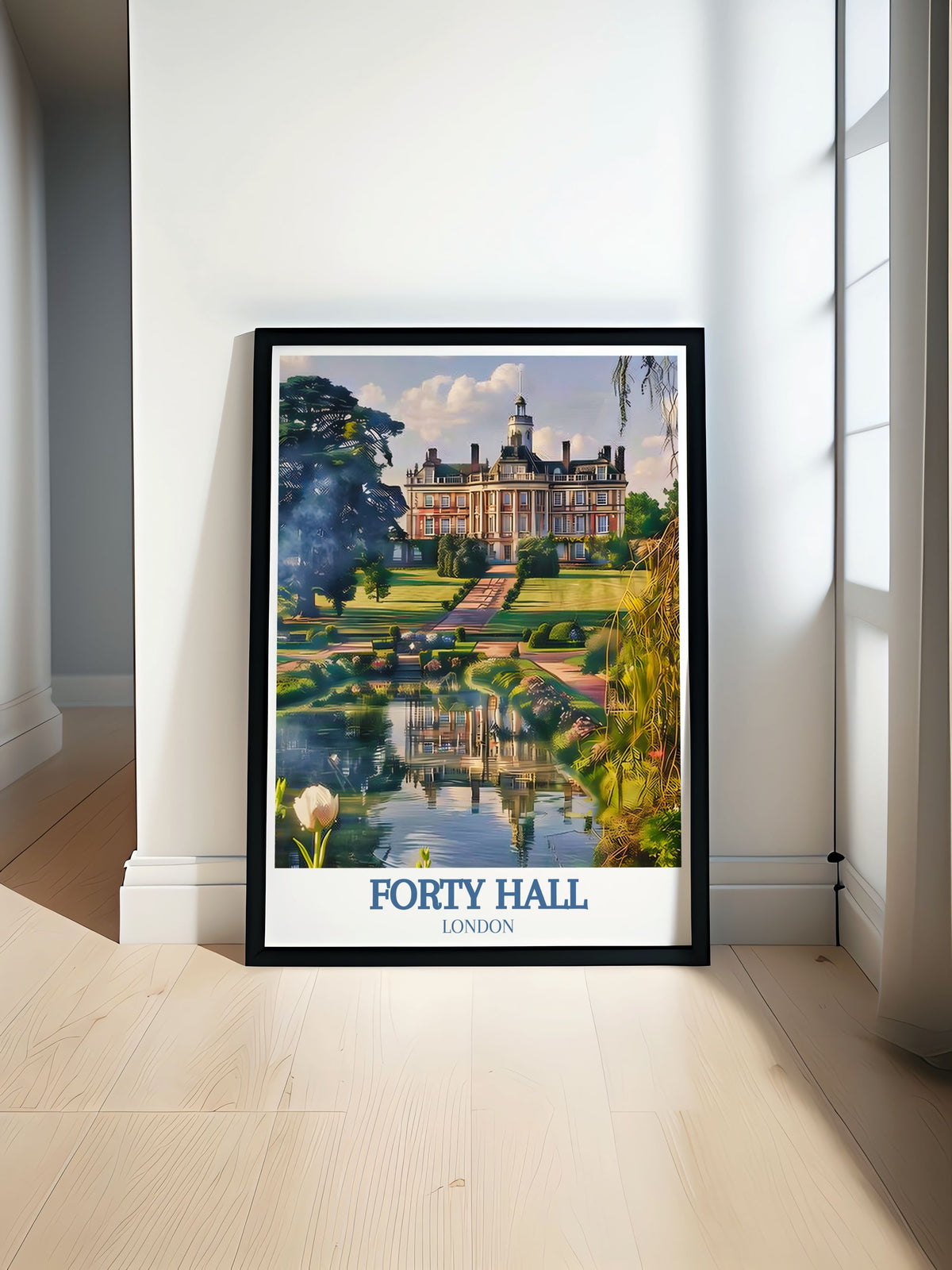 Forty Hall  Art Prints  - Forty hill Canvas Art  - Jacobean Mansion Home Decor-0