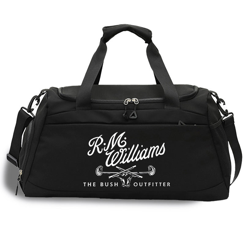 Men’s Travel Duffel Bag with Shoe Compartment-0