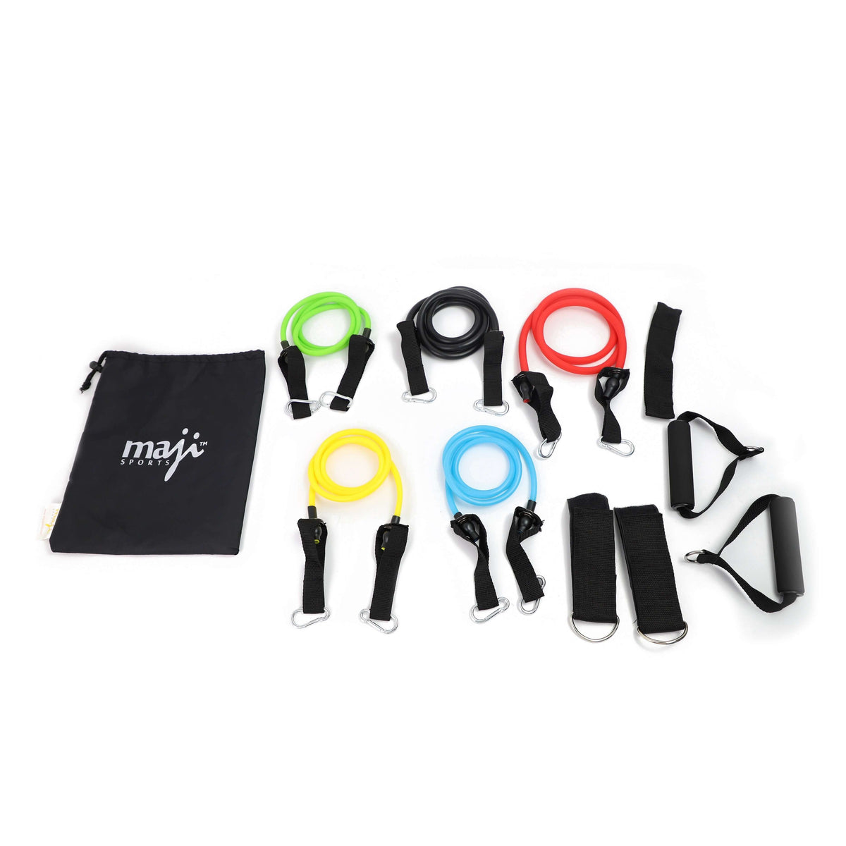Maji Sports Full Body Workout Max Resistance Tube Kit-0