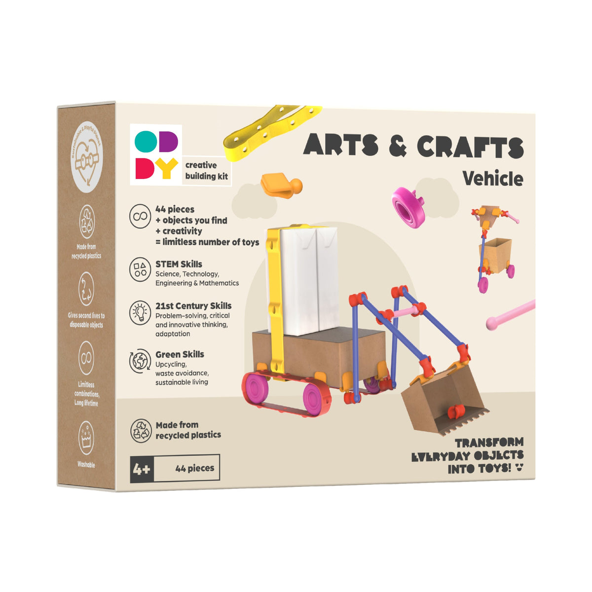 Oddy Arts and Crafts Vehicle Building Kit-0