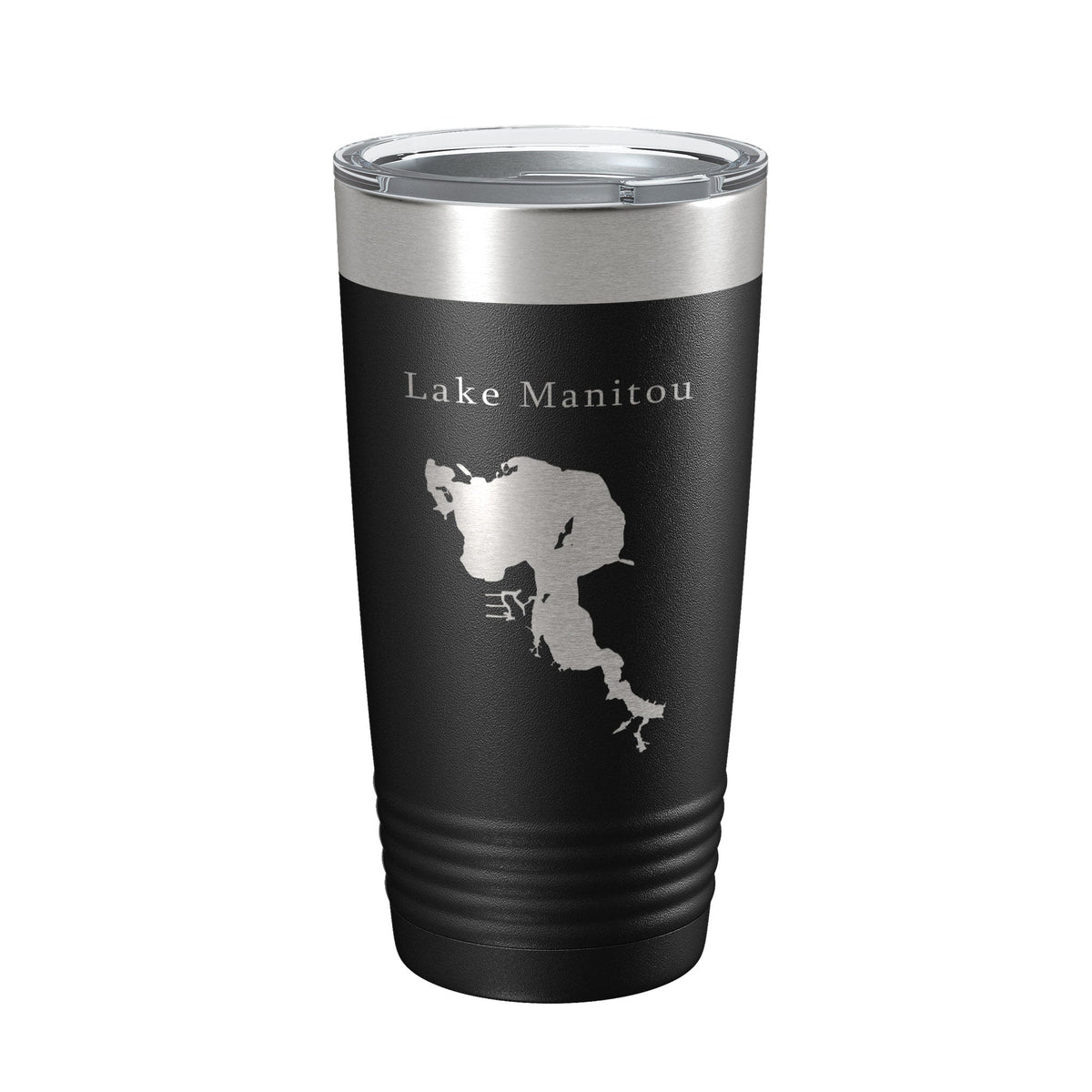 Lake Manitou Map Tumbler Travel Mug Insulated Laser Engraved Coffee Cup Indiana 20 oz-5