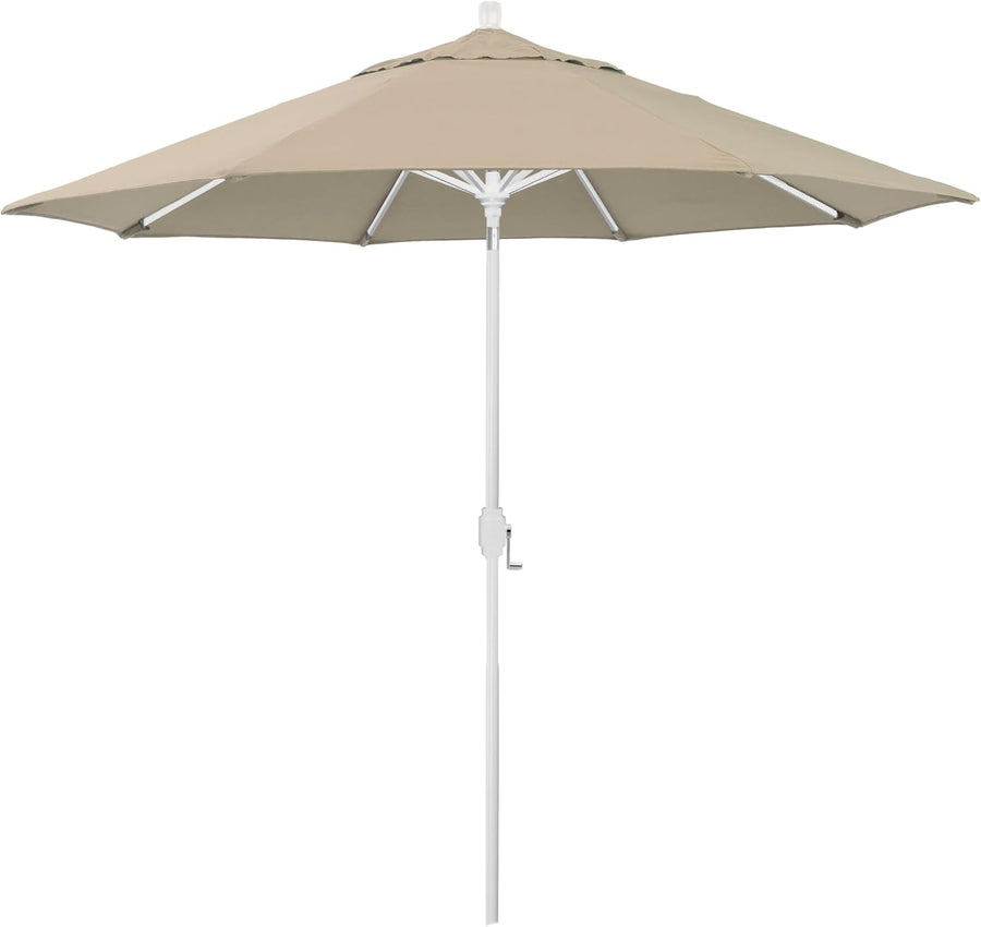 Adjustable Sunbrella Beige Cantilever Patio Umbrella