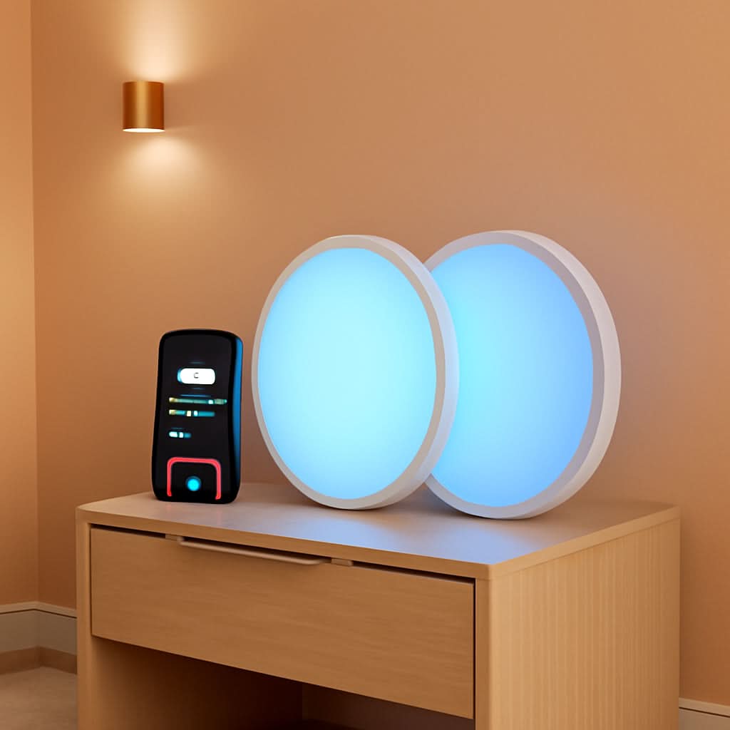 RGBIC Smart Ceiling Light 12 Inch Alexa Compatible-0