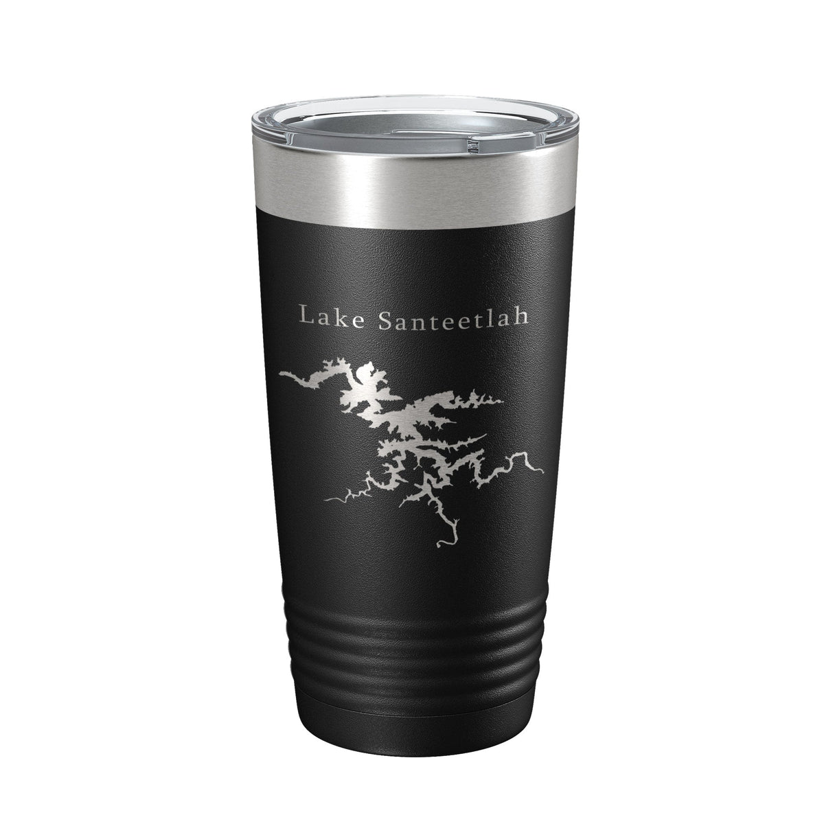 Lake Santeetlah Map Tumbler Travel Mug Insulated Laser Engraved Coffee Cup North Carolina 20 oz-5