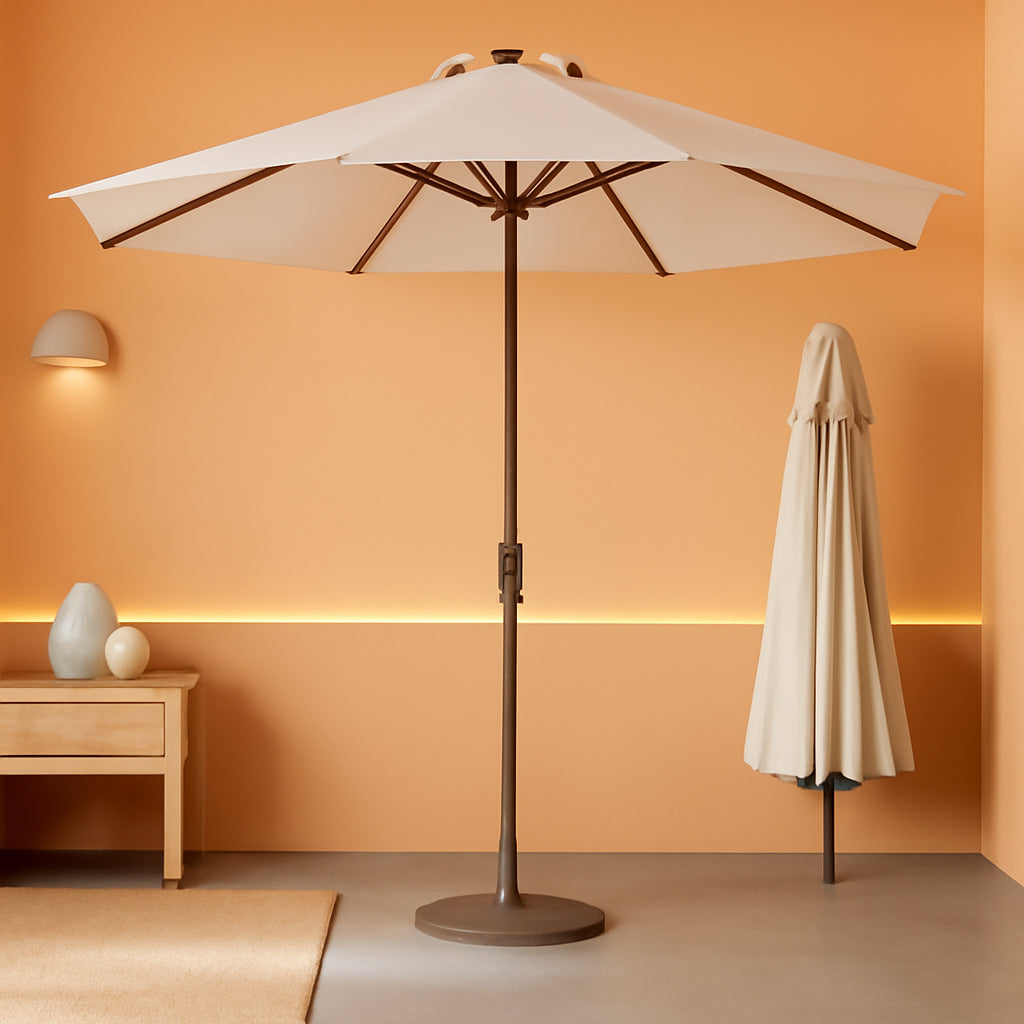 Nine Foot Adjustable Outdoor Market Umbrella Upf50-0