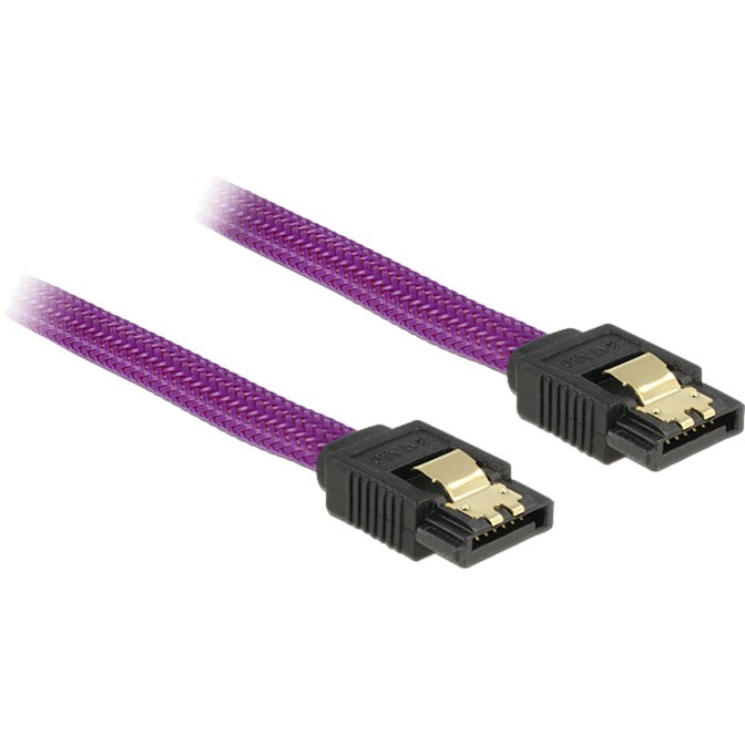 Delock SATA 6 Gb/s 30 cm purple cable-0