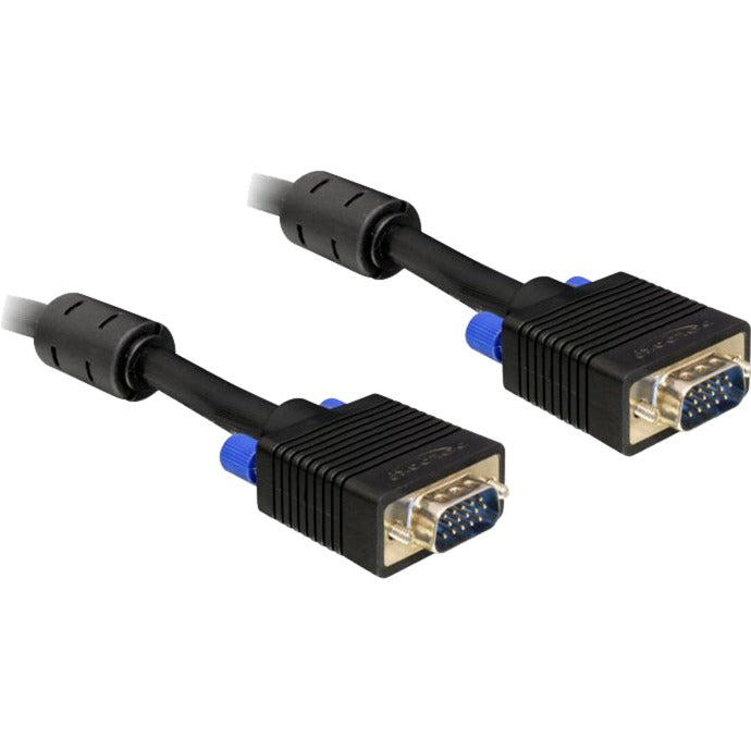 Delock VGA cable (black, 1 meter, 82556)-0