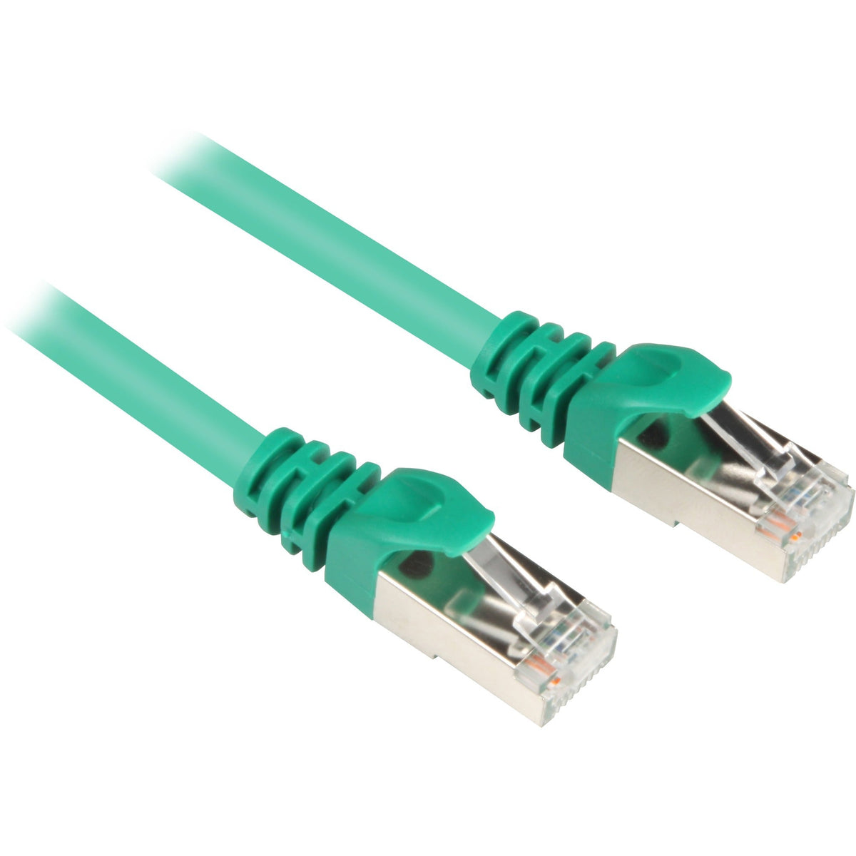 Sharkoon network cable SFTP, RJ-45 with Cat.6 (green, 0.5 meters)-0