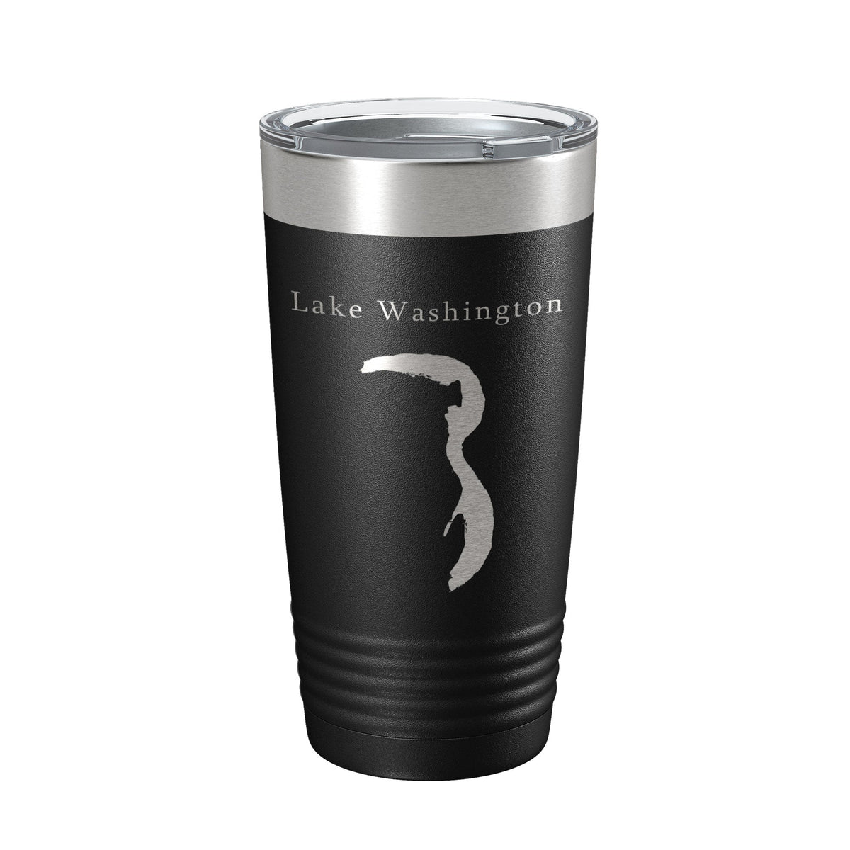 Lake Washington Map Tumbler Travel Mug Insulated Laser Engraved Coffee Cup Mississippi 20 oz-5