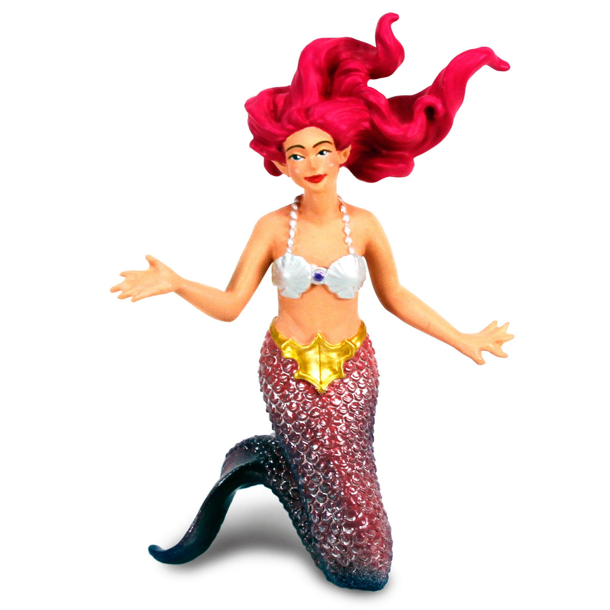 Pink-Haired Mermaid Toy-0
