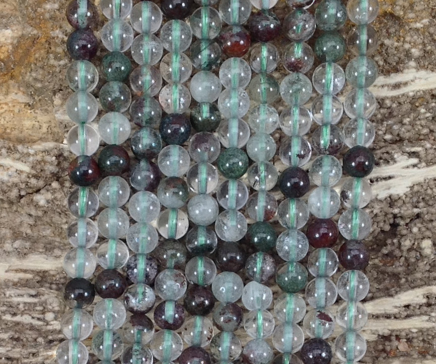 Green Phantom Qtz aka Lodolite-1