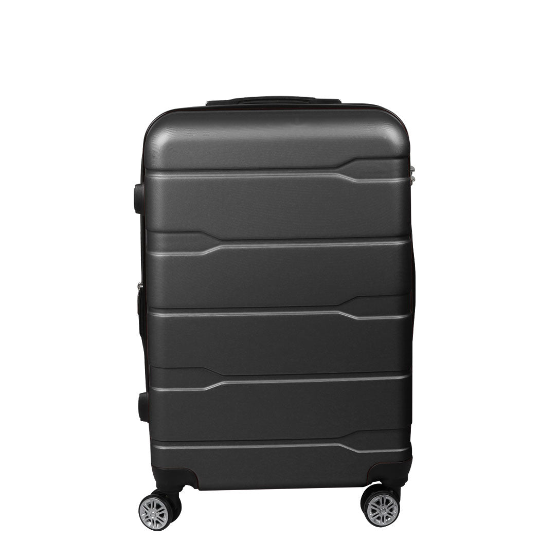 Slimbridge 28" Inch Expandable Luggage Black 28 inch-0