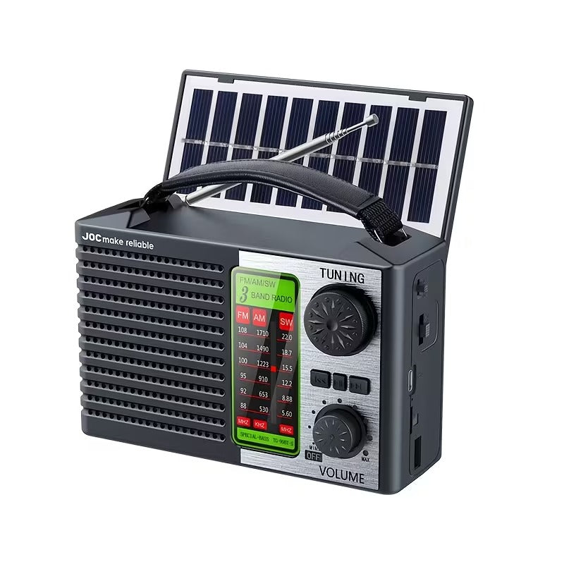 Solar Radio Wireless FM/AM/SW MP3 Player-0