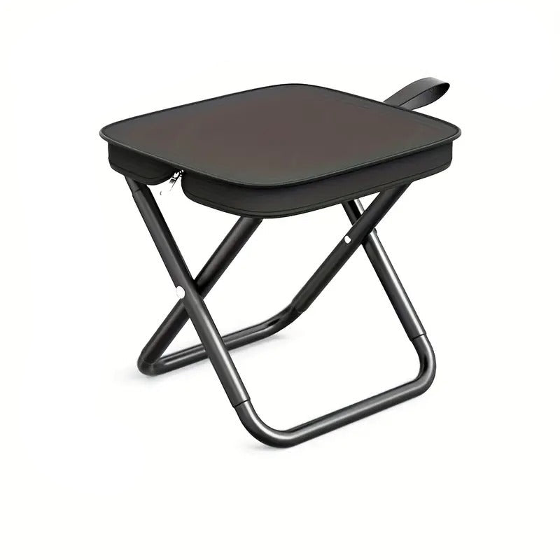 Folding Stool Iron Frame Outdoor Camping Chair — 10812164276563