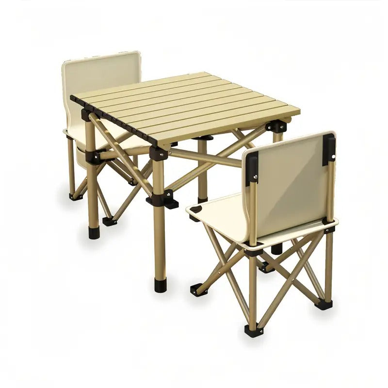 Portable Foldable Outdoor Table and Chair Set-0