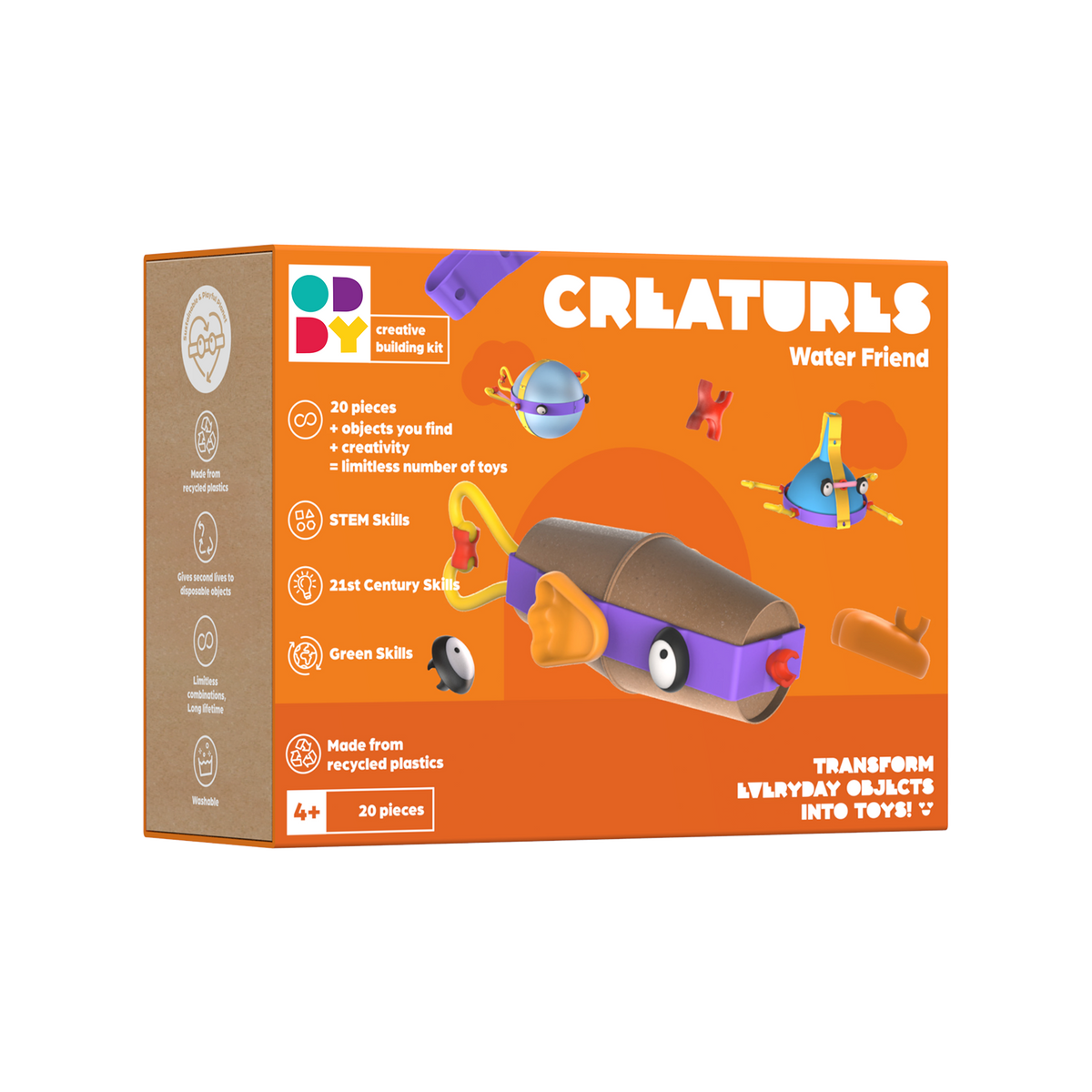 Oddy Creatures Water Friend Building Kit-0