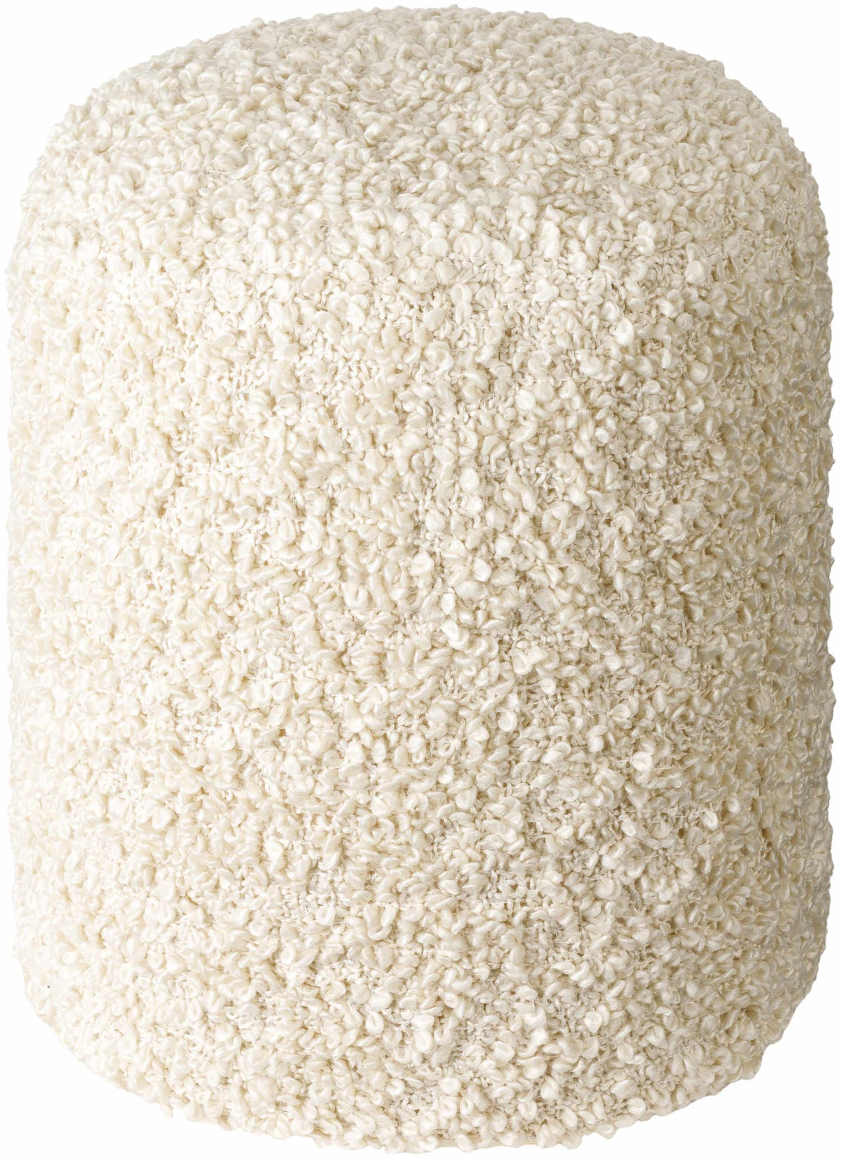 Kamarpukur Pearl Knitted Gray Cotton Pouf-0