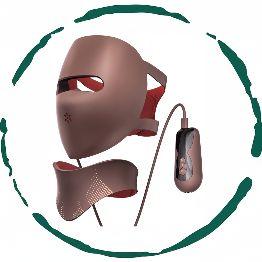 3D Phototherapy Anti-Aging Mask & Thermal Neck Sculpting System-0