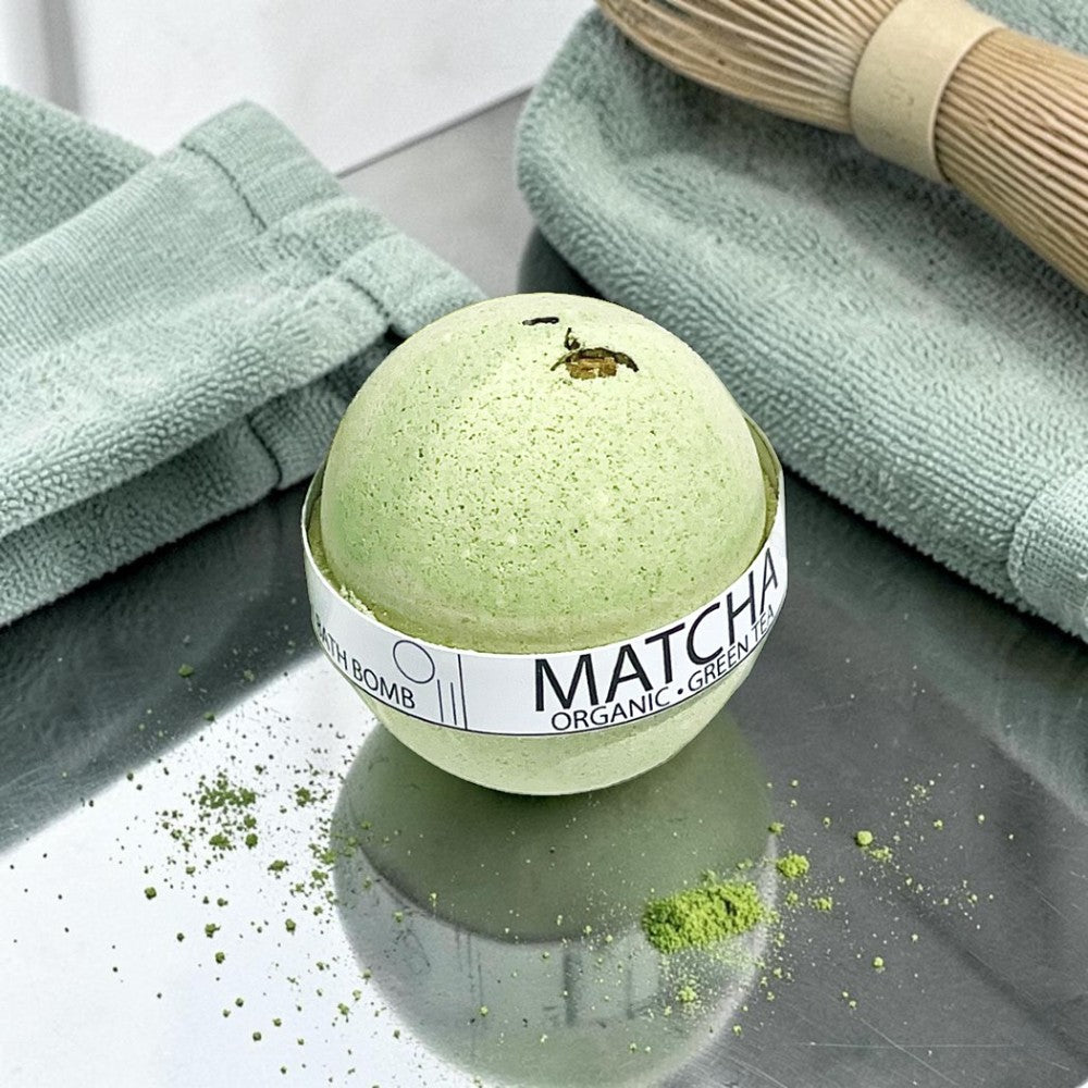 Organic Matcha Greentea Bath Bomb-0