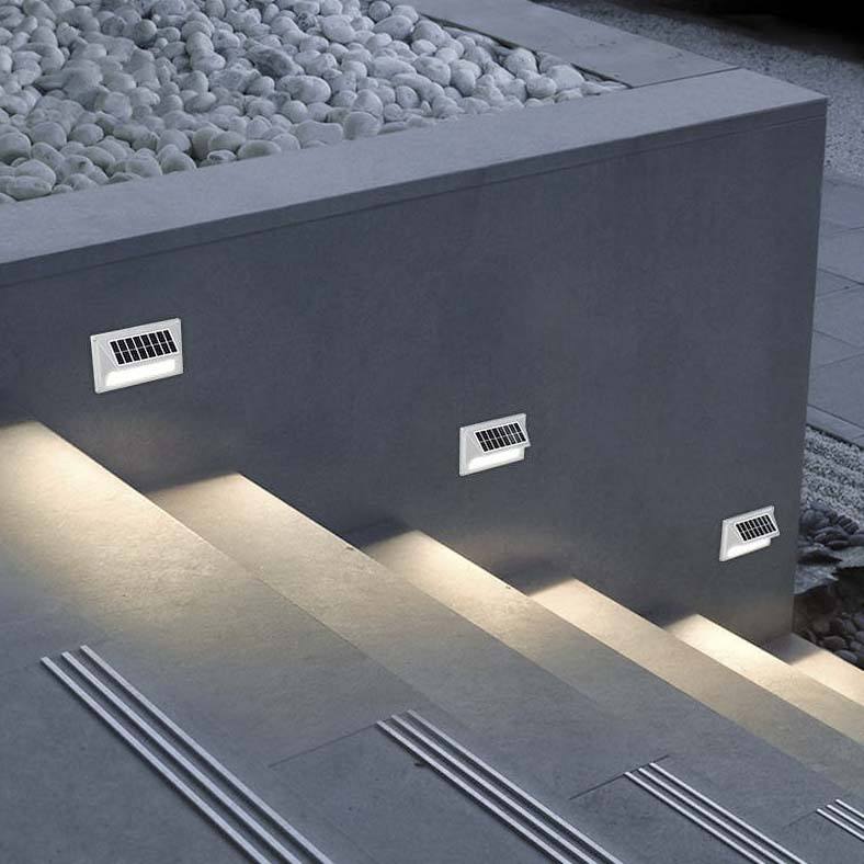 Mesa-100® Pro-Line German Osram Outdoor Deck / Step Solar Light | Dusk to Dawn | 2-Pack-0