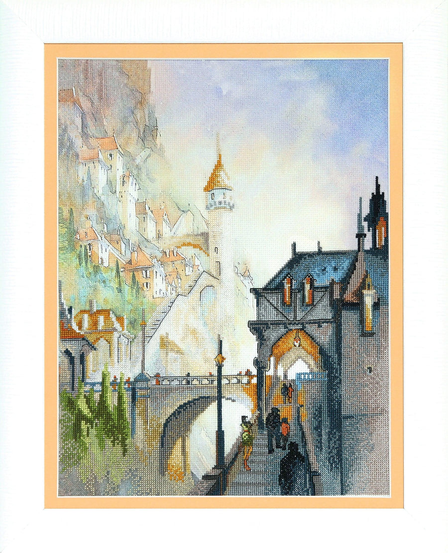 Partial embroidery kit RK-104C "Castle"