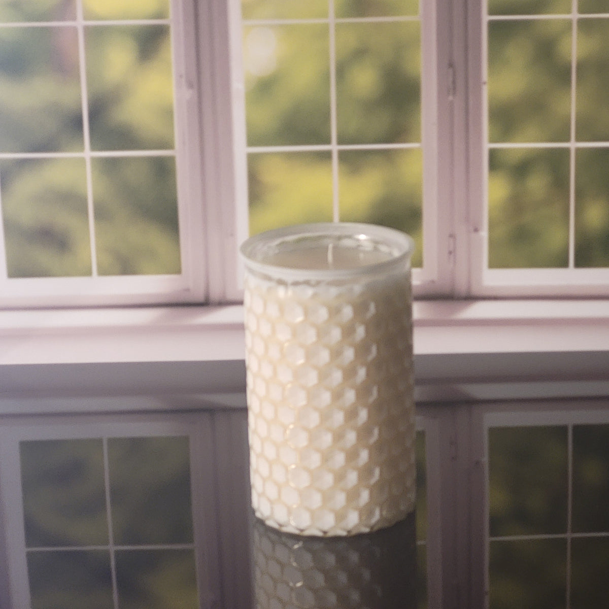 Mahogany Tobacco Pillar Candle-0