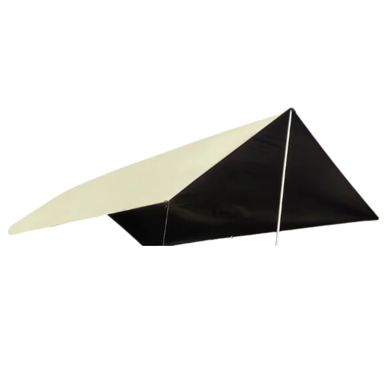 Black Coated Camping Tent (Beige) — 10801702961491