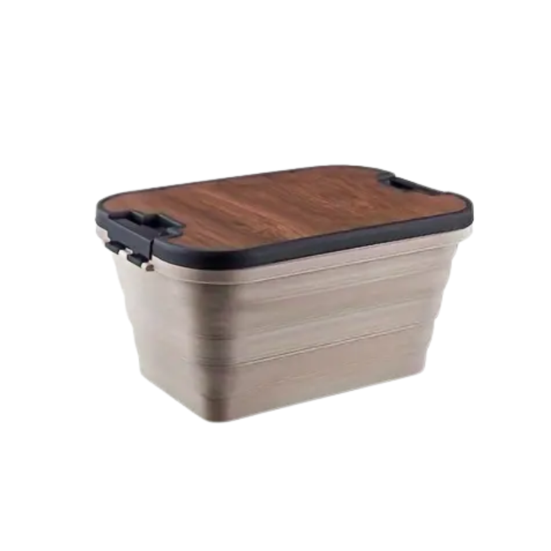 Outdoor Picnic Table Storage Basket Set-0