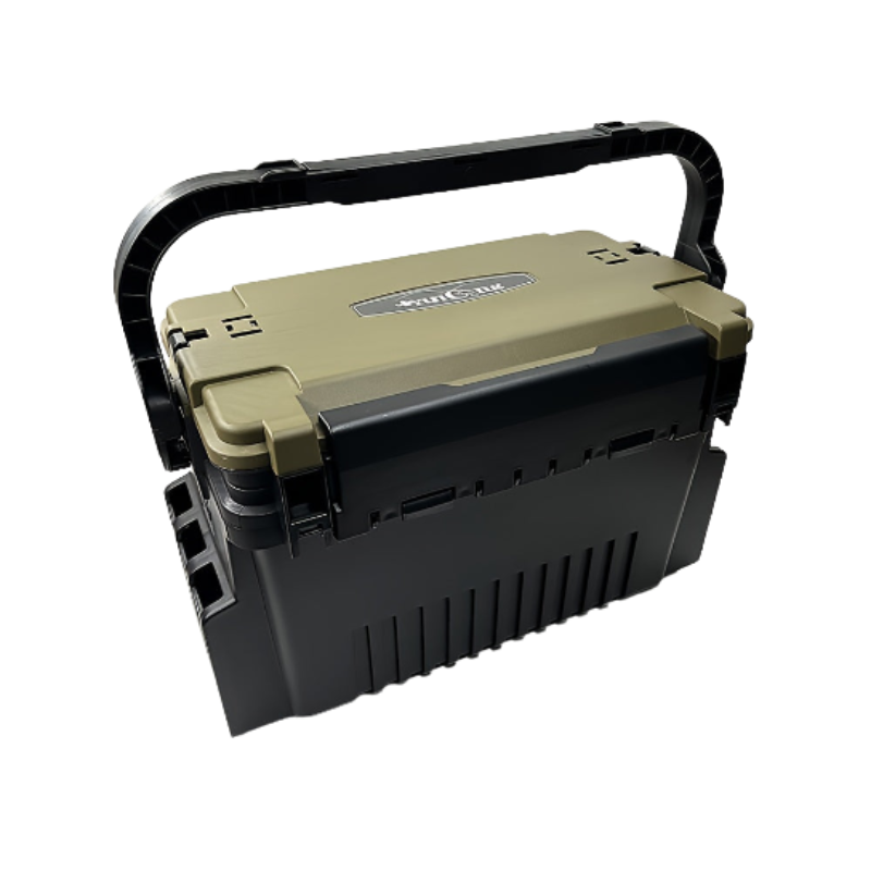 Double-Layer Outdoor Storage Box with Adjustable Dividers-0
