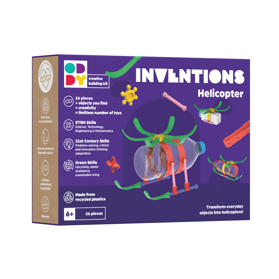 Oddy Inventions Helicopter Building Kit